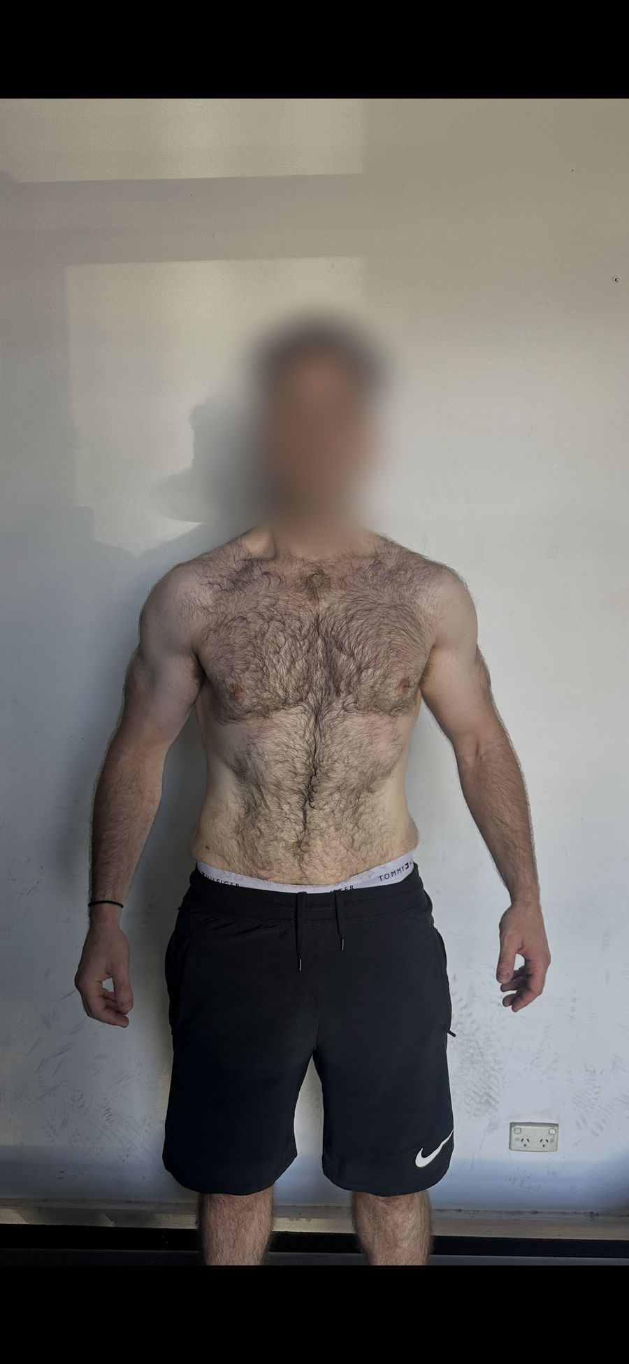 Arthur after three years of training, down to 83kg with more muscle